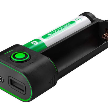 Ledlenser 880554 Flex7 Powerbank - Includes 2 x 18650
