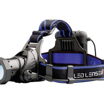 ledlenser color filter installed on headlamp