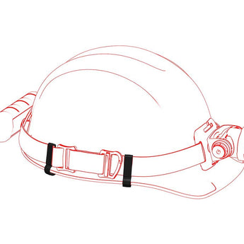 Ledlenser 880587 Helmet Band Fixing Clip Type A for H19R Core