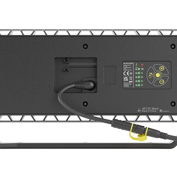 Ledlenser AF12 Work USB-C Rechargeable LED Area Light - 8000 Lumens - AC Powered or 14.4V 67.68Wh Li-ion Battery Pack