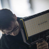 Ledlenser AF12 Work USB-C Rechargeable LED Area Light - 8000 Lumens - AC Powered or 14.4V 67.68Wh Li-ion Battery Pack