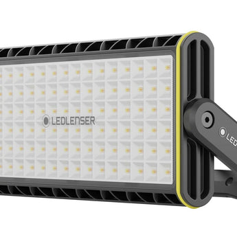 Ledlenser AF12 Work USB-C Rechargeable LED Area Light - 8000 Lumens - AC Powered or 14.4V 67.68Wh Li-ion Battery Pack