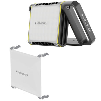 Ledlenser AF8R USB-C Rechargeable LED Area Light - 4000 Lumens - Includes 3.7V 50.76Wh Li-ion Battery Pack