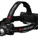Ledlenser 880502 H15R Core Rechargeable LED Headlamp - 2500 Lumens - Includes Built-In Li-Poly Battery Pack