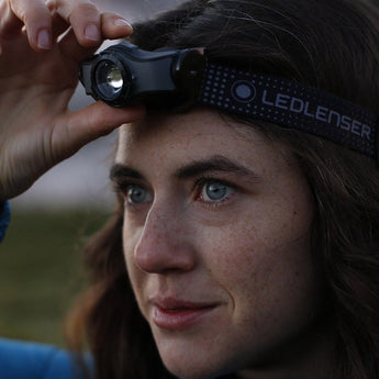 Ledlenser MH3 LED Headlamp - 200 Lumens - Includes 1 x AA - Available in White, Yellow, Black, Orange, or Blue