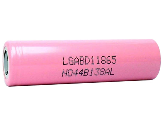 LG D1 ICR 18650 3000mAh 3.7V Unprotected Lithium Ion (Li-ion) Flat Top Battery