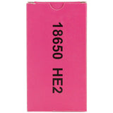 LG HE2 18650 2500mAh 3.6V High-Drain 20A Lithium Ion (Li-ion) Unprotected Flat Top Battery