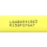 LG HE4 INR 18650 2500mAh 3.7V Unprotected 20A Lithium Manganese (LiMn2O4) Flat Top Battery