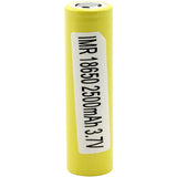 LG HE4 INR 18650 2500mAh 3.7V Unprotected 20A Lithium Manganese (LiMn2O4) Flat Top Battery