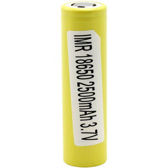 LG HE4 INR 18650 2500mAh 3.7V Unprotected 20A Lithium Manganese (LiMn2O4) Flat Top Battery