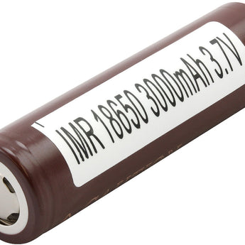 LG HG2 INR 18650 3000mAh 3.7V Unprotected Lithium Manganese Nickel (LiNiMnCoO2) Flat Top Battery