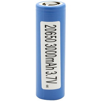 LG HG6 INR 20650 3000mAh 3.6V Unprotected High-Drain 30A Lithium Manganese Nickel (LiNiMnCoO2) Flat Top Battery