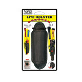 Nite Ize Light Holster Stretch for AAA, AA, L123, C & D cell Flashlights with 5/8 to 1.5 Diameter Barrels - Black