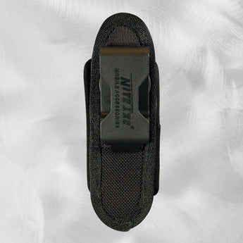 Nite Ize Light Holster Stretch for AAA, AA, L123, C & D cell Flashlights with 5/8 to 1.5 Diameter Barrels - Black