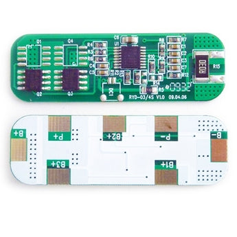 Tenergy 32010 Protection Circuit Module (PCB) for 14.8V Li-Ion Battery Pack (4 cells with 6.5A limit) (No Leads)