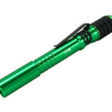 TerraLUX/LightStar LS-90 LED Penlight - High CRI - 90 Lumens - Includes 2 x AAA Batteries - Hi-Vis Green