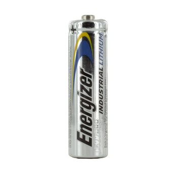 Energizer Industrial Lithium LN91 AA 3000mAh 1.5V High Energy 5A Lithium (LiFeS2) Button Top Battery