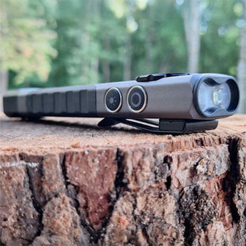 STKR LP EDC 8.0 USB-C Rechargeable Low Profile Flashlight - 800 Lumens - Uses Built-in Li-ion Battery Pack
