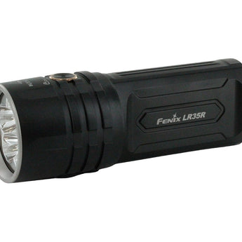Fenix LR35R USB-C Rechargeable LED Flashlight - 6 x Luminus SST40 - 10000 Lumens - Includes 2 x 21700