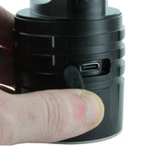 Fenix LR35R USB-C Rechargeable LED Flashlight - 6 x Luminus SST40 - 10000 Lumens - Includes 2 x 21700