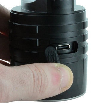 Fenix LR35R USB-C Rechargeable LED Flashlight - 6 x Luminus SST40 - 10000 Lumens - Includes 2 x 21700