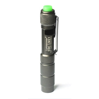 LumaPower LM21 EDC LED Flashlight with CREE XP-G R5 - Uses 1 x AAA