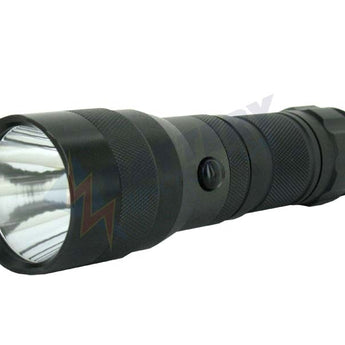 LumaPower Mentor SX SideKick IV LED Flashlight with CREE XM-L U2 Cool White LED - Uses 1 x C or 3 x C or 3 x AAA