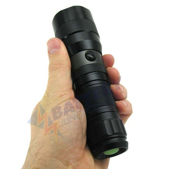 LumaPower Mentor SX SideKick IV LED Flashlight with CREE XM-L U2 Cool White LED - Uses 1 x C or 3 x C or 3 x AAA