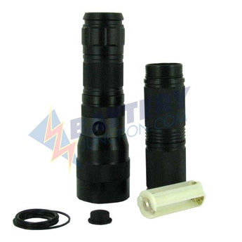 LumaPower Mentor SX SideKick IV LED Flashlight with CREE XM-L U2 Cool White LED - Uses 1 x C or 3 x C or 3 x AAA