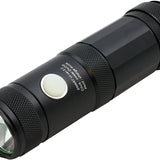 LumaPower Strive ECO Multi-Powered Flashlight - CREE XM-L U2 LED - 800 Lumens - Uses 1 x 26650 or 3 x AA