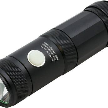 LumaPower Strive ECO Multi-Powered Flashlight - CREE XM-L U2 LED - 800 Lumens - Uses 1 x 26650 or 3 x AA