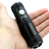 LumaPower Strive ECO Multi-Powered Flashlight - CREE XM-L U2 LED - 800 Lumens - Uses 1 x 26650 or 3 x AA