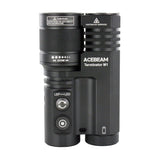 Acebeam Terminator M1 Dual Head LEP and LED Flashlight - 6500K or 5000K - Gray, Green, or MAO Marble Finish - Includes 1 x USB-C Rechargeable 21700