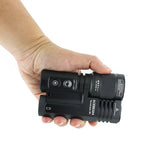 Acebeam Terminator M1 Dual Head LEP and LED Flashlight - 6500K or 5000K - Gray, Green, or MAO Marble Finish - Includes 1 x USB-C Rechargeable 21700