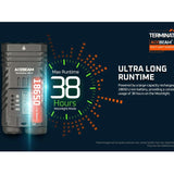 Acebeam M2-X with RGB LED Flashlight Informational Slide - Ultra Long Runtime