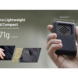 Nitecore EMR06 USB-C Rechargeable Portable Electronic Insect Repeller - Uses 1800mAh Li-ion Battery Pack - Black or Desert Tan