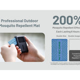 Nitecore EMR06 USB-C Rechargeable Portable Electronic Insect Repeller - Uses 1800mAh Li-ion Battery Pack - Black or Desert Tan