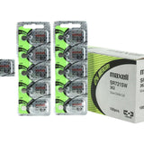 Maxell SR721SW 362 25mAh 1.55V Silver Oxide Button Cell Battery - Hologram Packaging - 1 Piece Tear Strip, Sold Individually