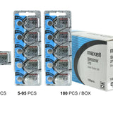 Maxell SR920W 370 39mAh 1.55V Silver Oxide Button Cell Battery - Hologram Packaging - 1 Piece Tear Strip, Sold Individually