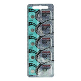 Maxell SR626W 376 28mAh 1.55V Silver Oxide Button Cell Battery - Hologram Packaging - 1 Piece Tear Strip, Sold Individually