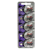 Maxell SR626SW 377 27mAh 1.55V Silver Oxide Button Cell Battery - Hologram Packaging - 1 Piece Tear Strip, Sold Individually