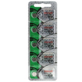 Maxell SR41W 392 39mAh 1.55V Silver Oxide Button Cell Battery - Hologram Packaging - 1 Piece Tear Strip, Sold Individually