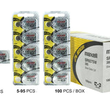 Maxell SR927SW 395 57mAh 1.55V Silver Oxide Button Cell Battery - Hologram Packaging - 1 Piece Tear Strip, Sold Individually