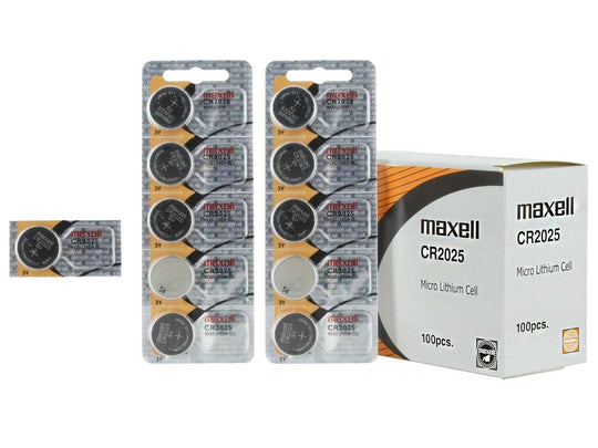 Maxwell CR2025 Tear Strips in Front of Box
