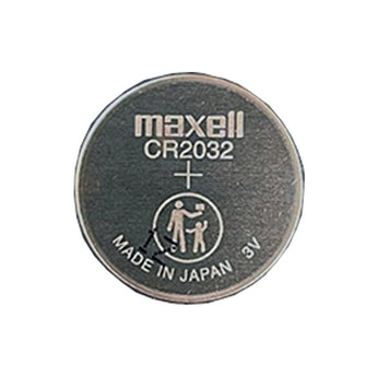Maxell CR2032 220mAh 3V Lithium Primary (LiMNO2) Coin Cell Battery - Hologram Packaging - 1 Piece Blister Pack