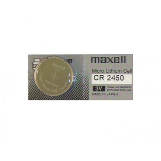 Maxell CR2450 Lithium Coin Cell Battery 1pc