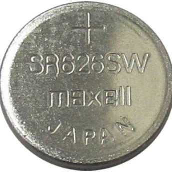 Maxell SR626SW 377 28mAh 1.55V Silver Oxide Button Cell Battery - Bulk