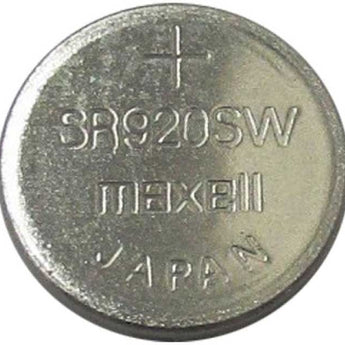 Maxell SR920SW 371 45mAh 1.55V Silver Oxide Button Cell Battery - Bulk