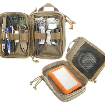Maxpedition-Double-Decker Mini Pocket Organizer - Black, Khaki, or Wolf Grey