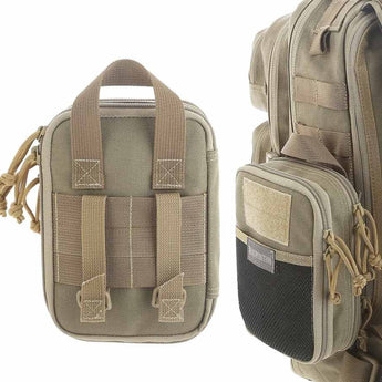 Maxpedition-Double-Decker Mini Pocket Organizer - Black, Khaki, or Wolf Grey